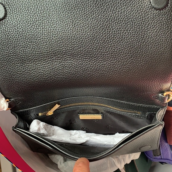 Tory Burch Britten Clutch Black - Picture 9 of 14